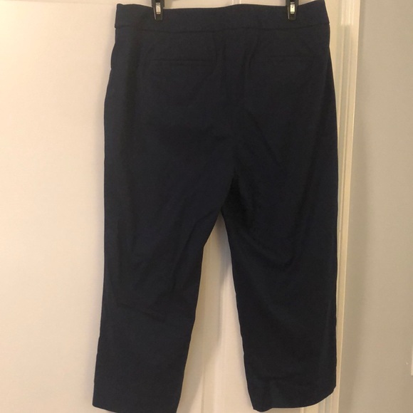 Talbots blue capris, Size 10 p, great condition - Picture 3 of 4